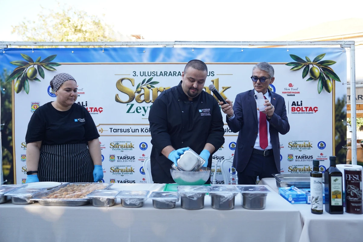 3. Uluslararası Tarsus Sarıulak Zeytin Festivali başladı