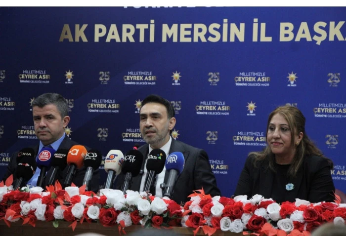 AK Parti Mersin teşkilatlarından eski y&ouml;neticilere vefa ziyareti