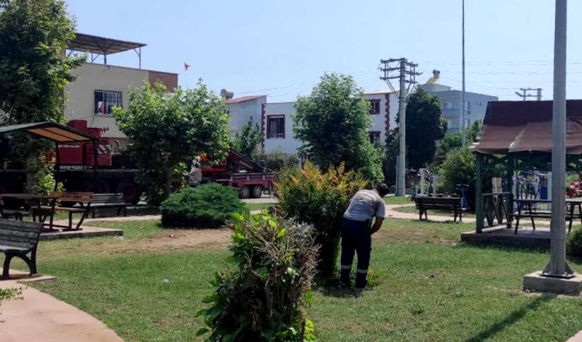 Akdeniz'in park ve bahçeleri yenileniyor