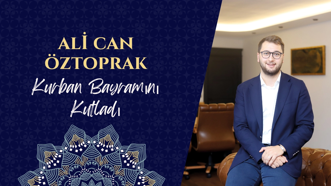 Ali Can Öztoprak Kurban Bayramı'nı kutladı