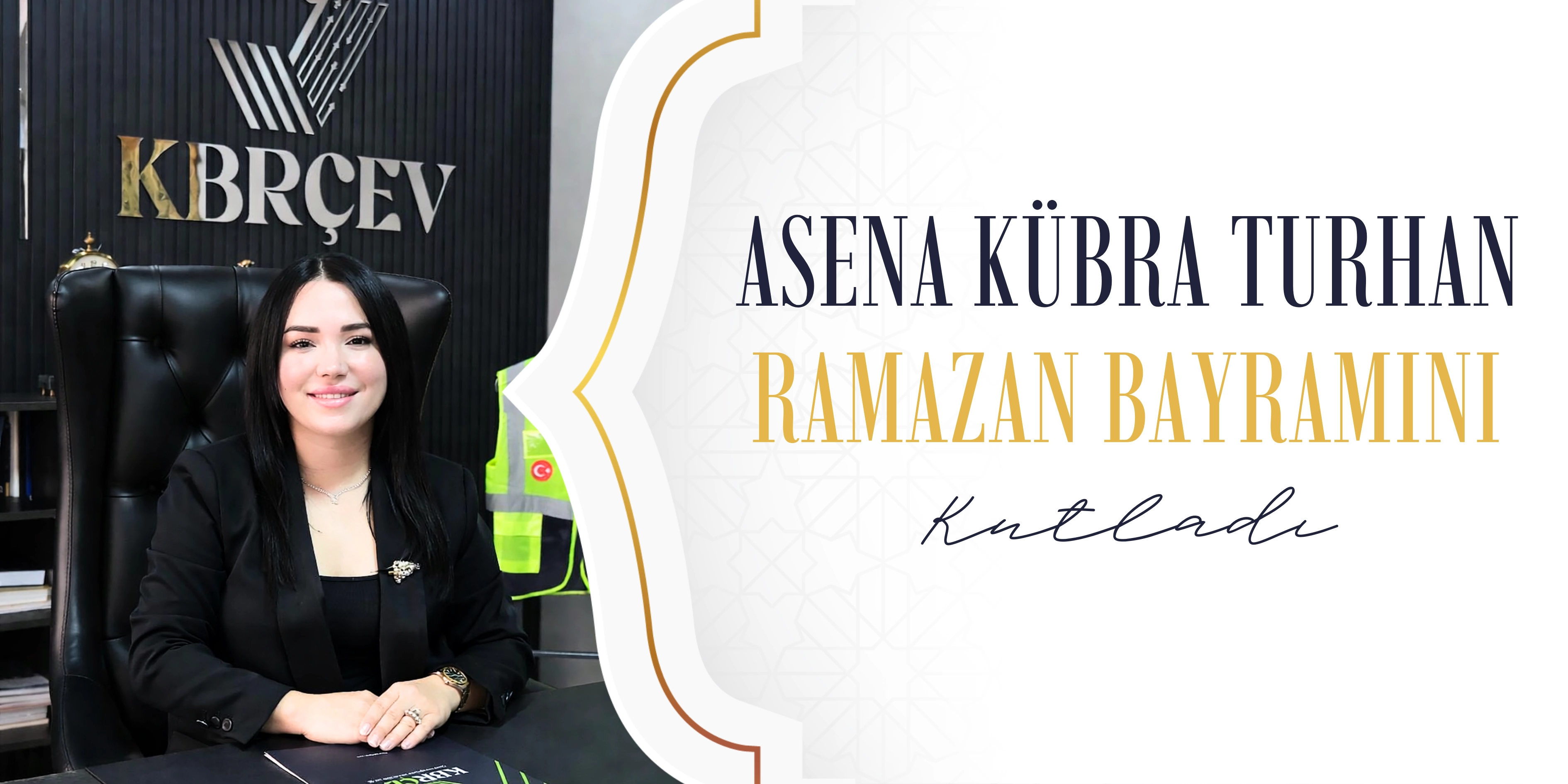 Asena K&uuml;bra Turhan Ramazan Bayramı'nı kutladı