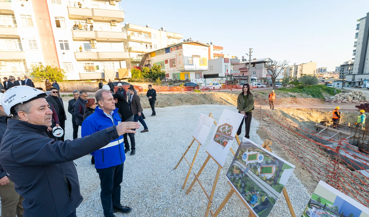 Başkan Se&ccedil;er: "Spor Park Tarsus Yerleşkesi&rsquo;ni Mayıs ayı sonuna kadar bitireceğiz"