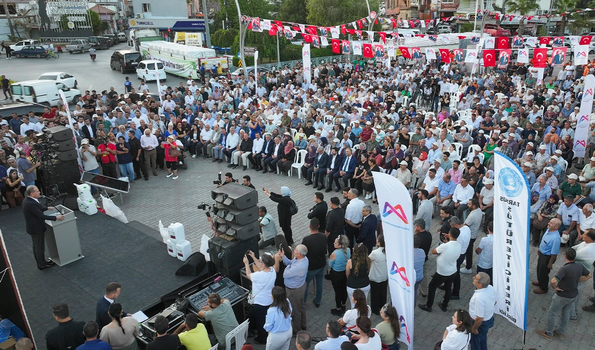 Başkan Seçer, Tarsus ve Çamlıyaylalı üreticilerle buluştu