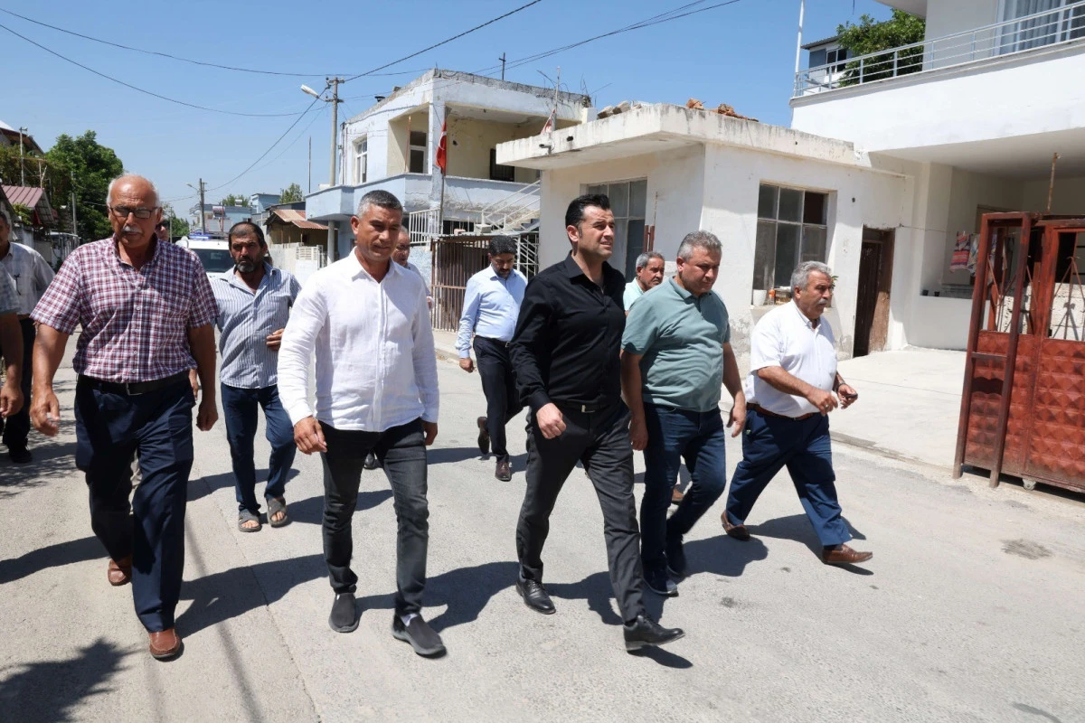 Beşik&ccedil;i, Huzurkent&rsquo;te 5 mahalle muhtarı ve vatandaşlarla buluştu