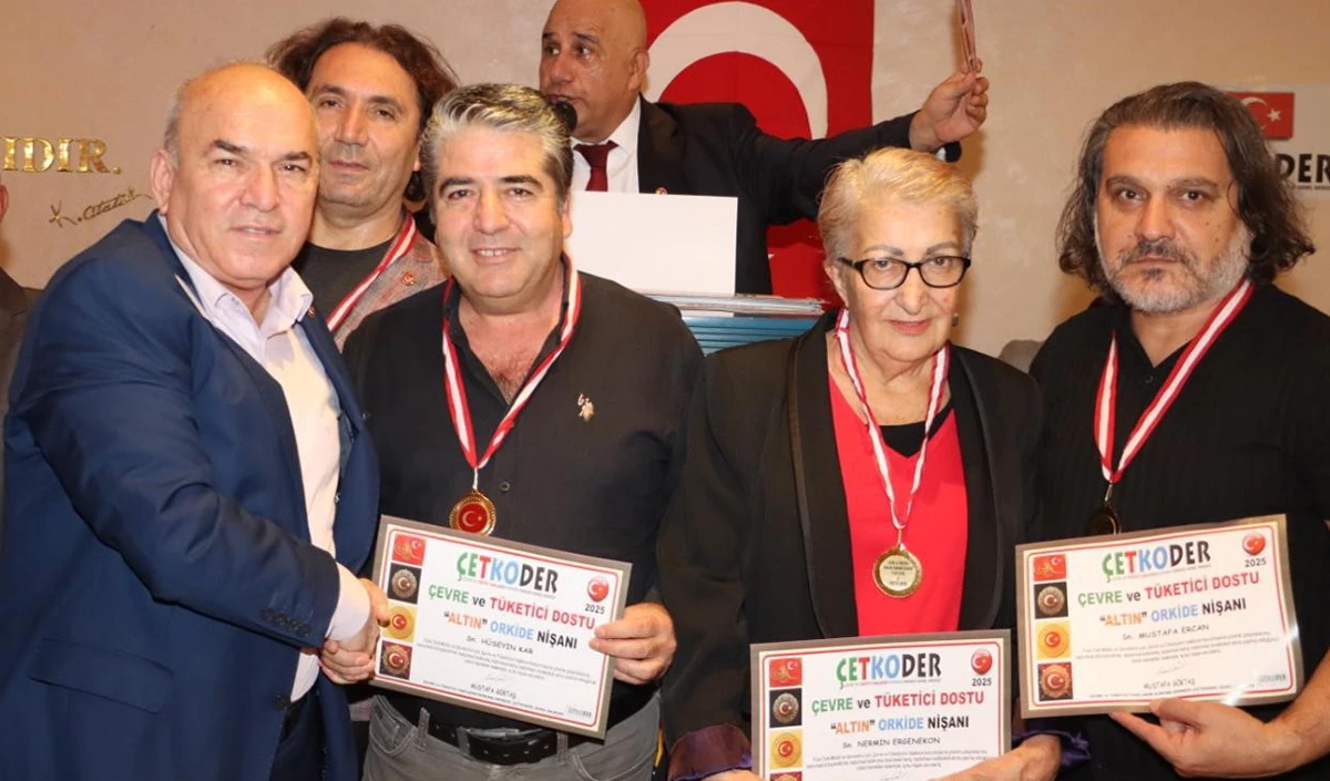 ÇETKODER’in çevre ve tüketici ödülleri sahiplerini buldu