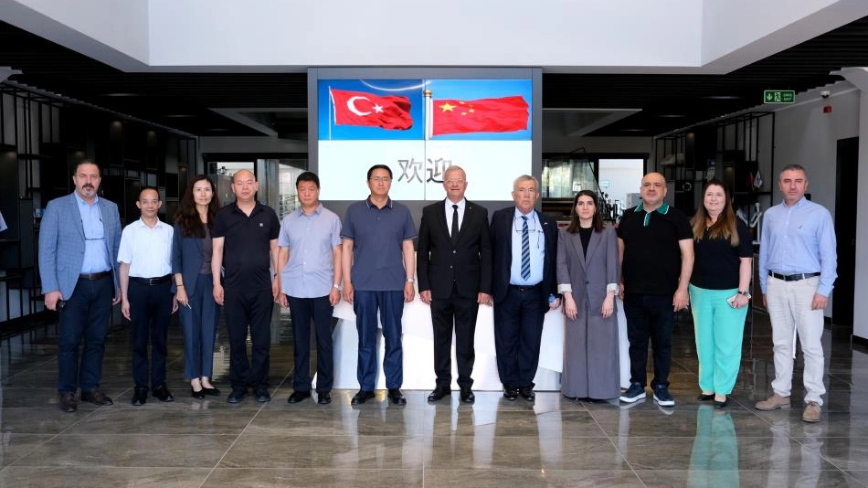  Çinli heyetten Mersin OSB'ye övgü