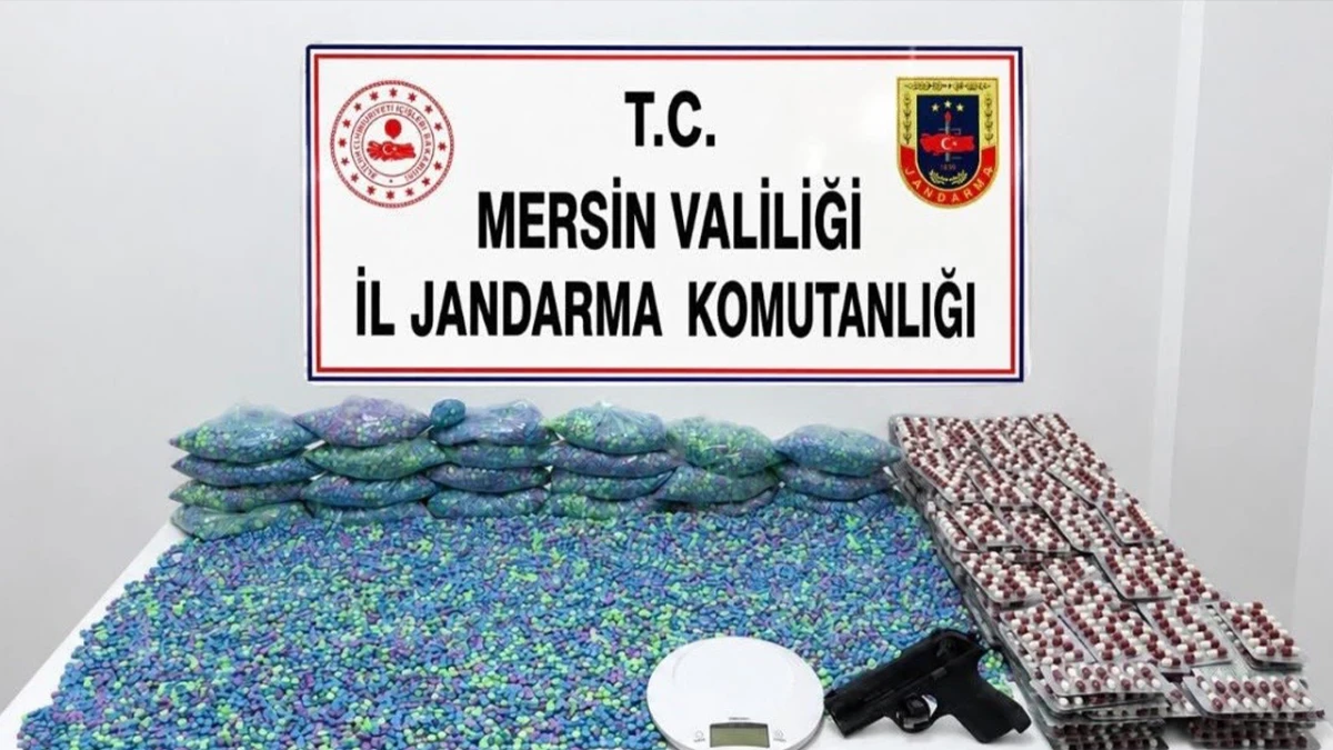 Ekipler baskın yaptı, 70 bin adet uyuşturucu hap ele ge&ccedil;irildi