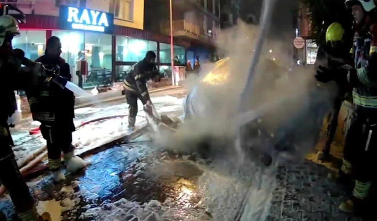 Elektrikli ara&ccedil; yangınına teknolojik m&uuml;dahale