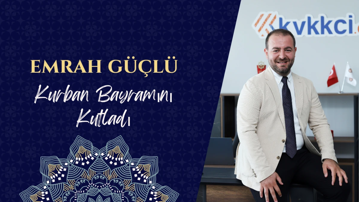 Emrah Güçlü Kurban Bayramı'nı kutladı