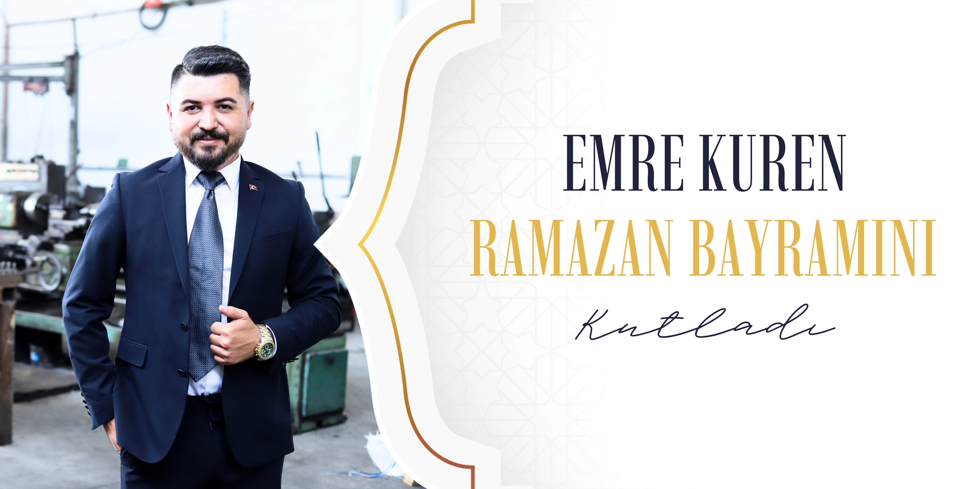 Emre Kuren Ramazan Bayramı'nı kutladı