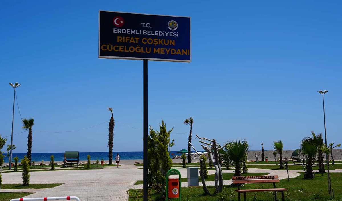  Erdemli’ye yeni 15 park alanı kazandırıldı