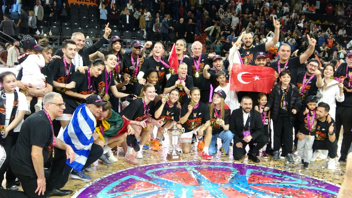 FIBA Kadınlar Avrupa Kupası'nda şampiyon &Ccedil;İMSA &Ccedil;BK Mersin