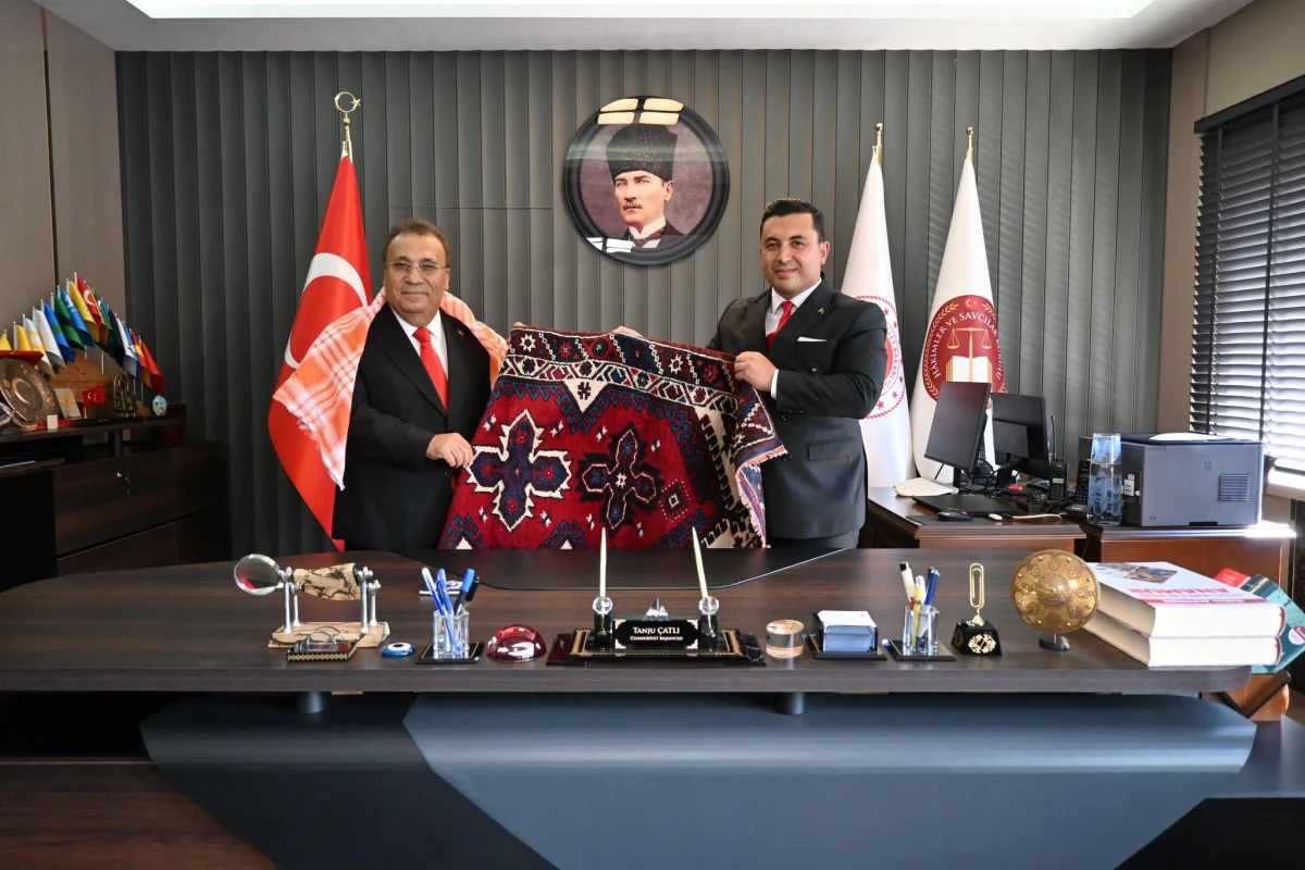 HSK 2. Daire &Uuml;yesi Arslan, Anamur&rsquo;da yargı mensuplarıyla bir araya geldi