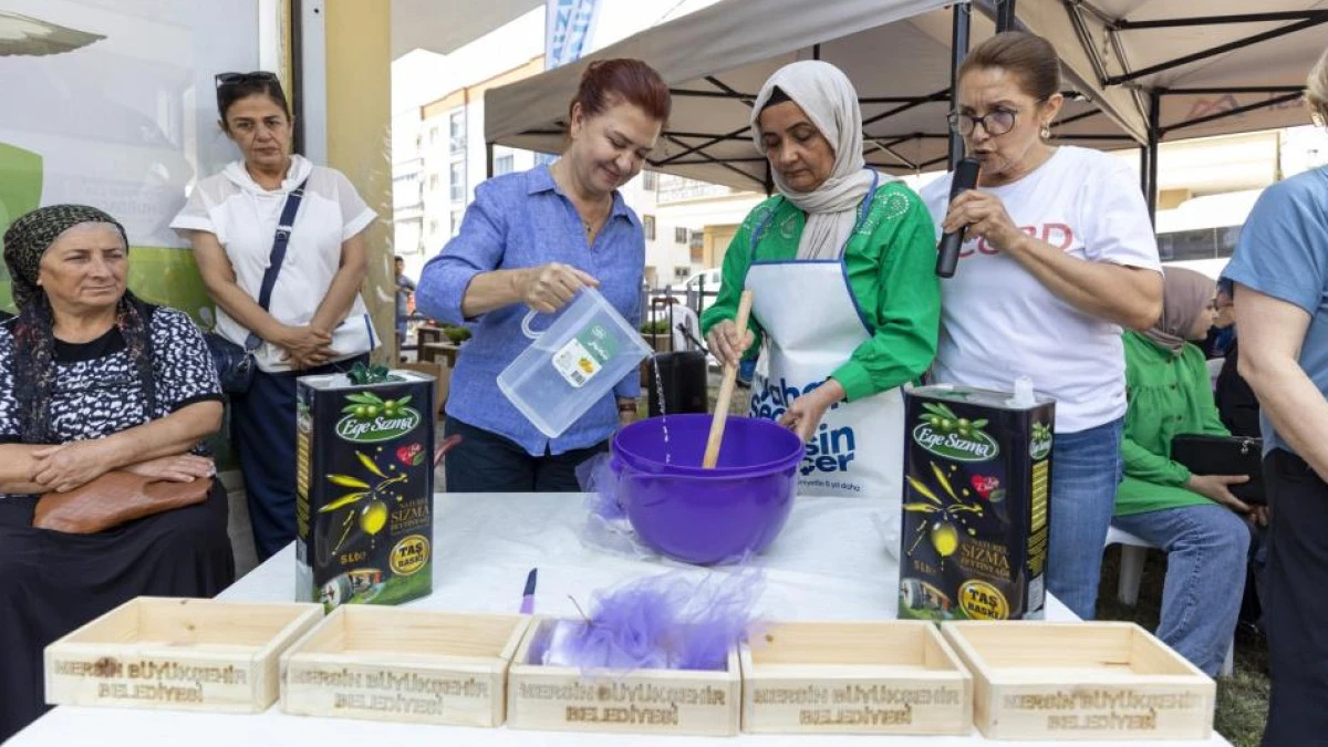 Kadınlar üretmeye, Mersin güçlenmeye devam ediyor