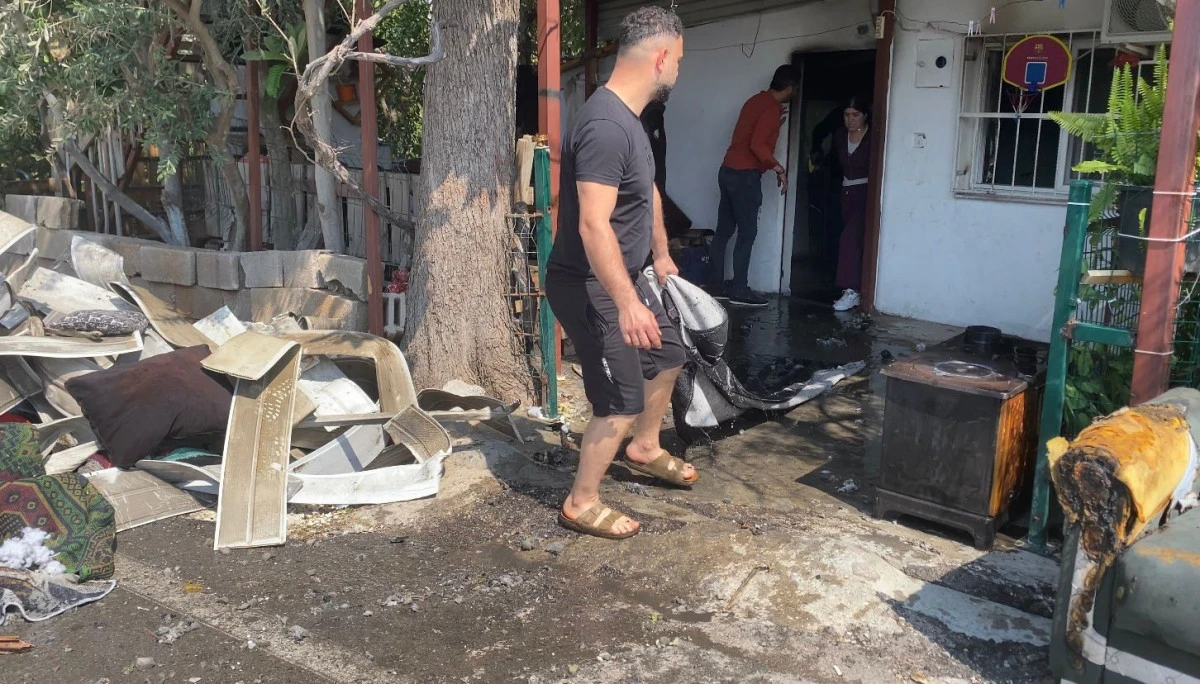 Klimadan &ccedil;ıkan yangın ekiplerin m&uuml;dahalesiyle s&ouml;nd&uuml;r&uuml;ld&uuml;