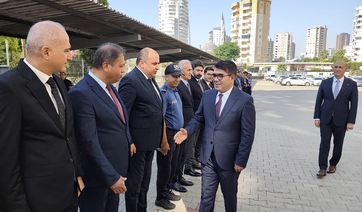 Mersin Emniyet Müdürü İdris Yılmaz görevine başladı