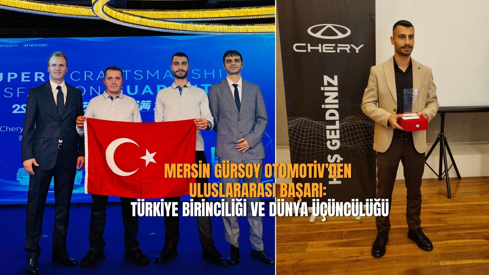 Mersin Gürsoy Otomotiv’den Uluslararası Başarı: Türkiye Birinciliği ve Dünya Üçüncülüğü