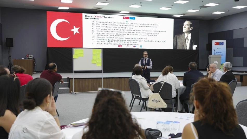 Mersin, sivil katılımda öncü kentlerden biri oluyor