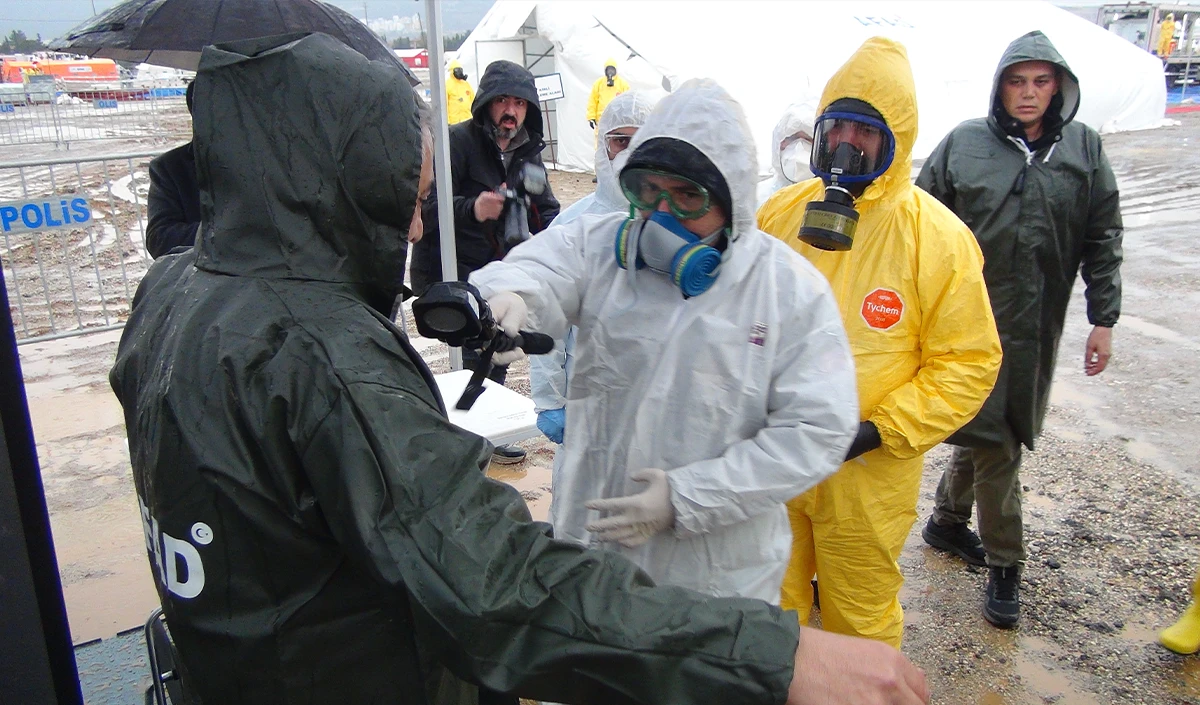 Mersin'de 30 ilden bin 727 personelle radyasyon acil durum tatbikatı yapıldı