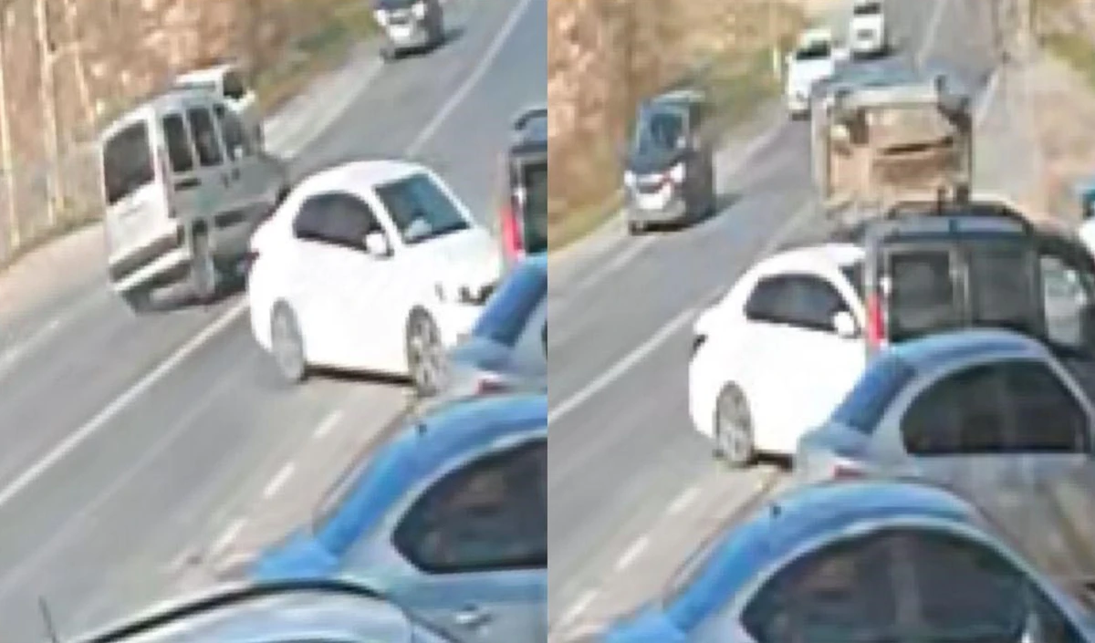 Mersin'de 6 kişinin i&ccedil;inde olduğu ara&ccedil; devrildi