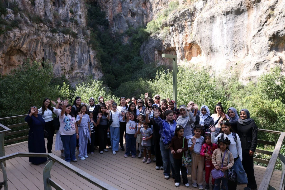 Mersin'de anne ve kızlar unutulmaz bir g&uuml;n yaşadı