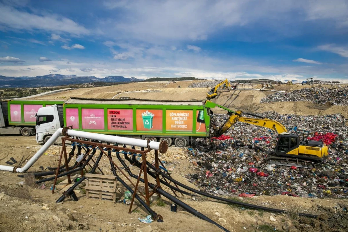 Mersin'de atıklardan 125 bin haneye yetecek elektrik &uuml;retildi