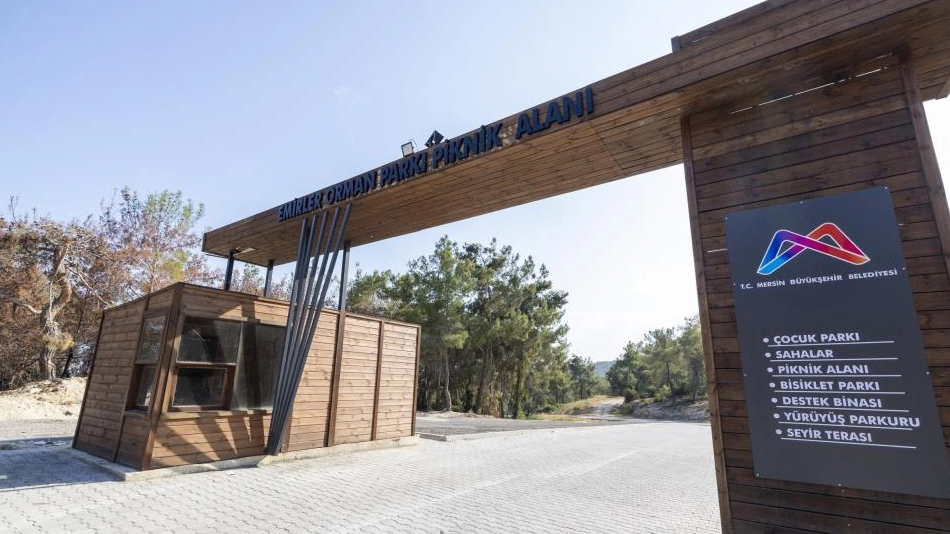  Mersin’de Emirler Orman Parkı Piknik Alanı’nda ateş yakmak yasaklandı