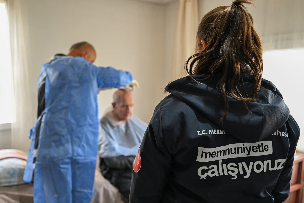  Mersin&rsquo;de evde sağlık hizmetiyle hayatlar kolaylaşıyor
