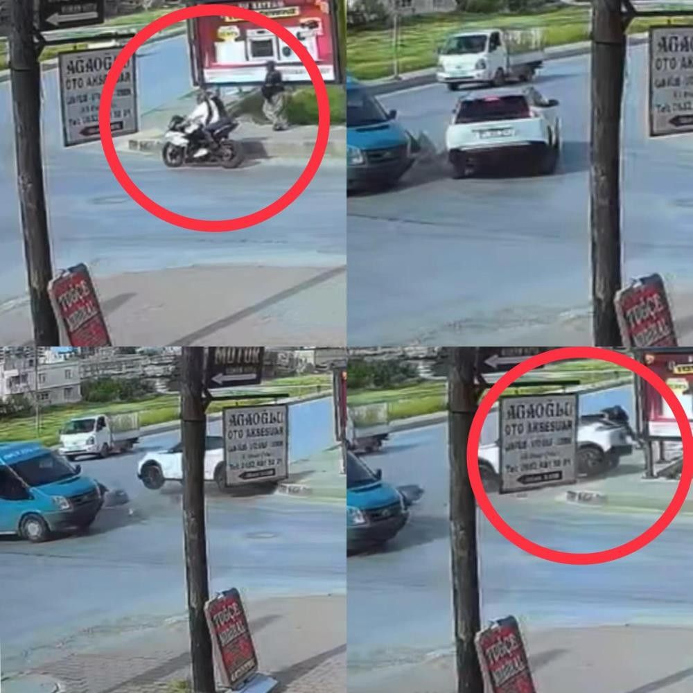 Mersin'de görünmez kaza ölüme sebep oldu: O anlar kamerada