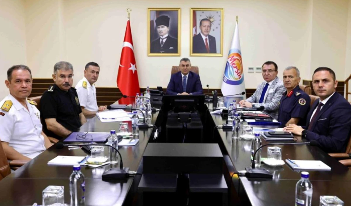 Mersin'de Güvenlik ve Asayiş Değerlendirme Toplantısı yapıldı