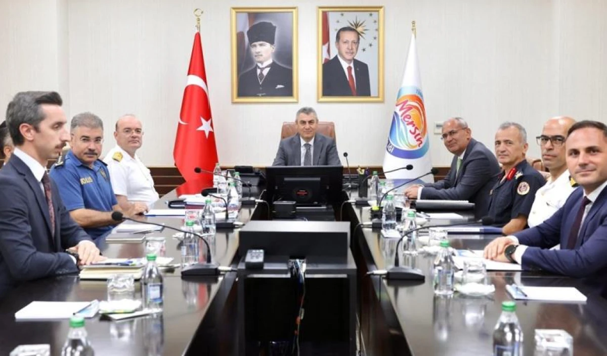 Mersin’de güvenlik ve asayiş toplantısı yapıldı