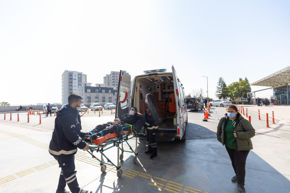 Mersin'de 'Hasta Nakil Ambulansı' ile 70 bin hasta taşındı