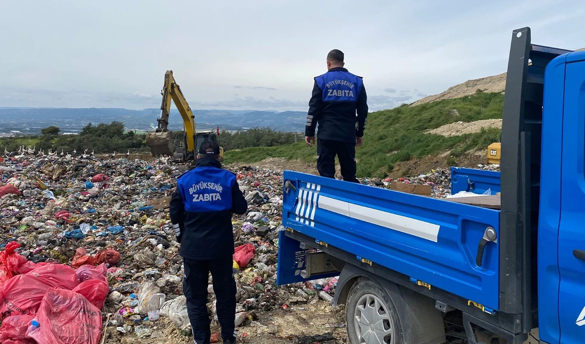 Mersin'de sağlıksız şekilde taşınan &ccedil;iğ k&ouml;fte kolilerine el konuldu