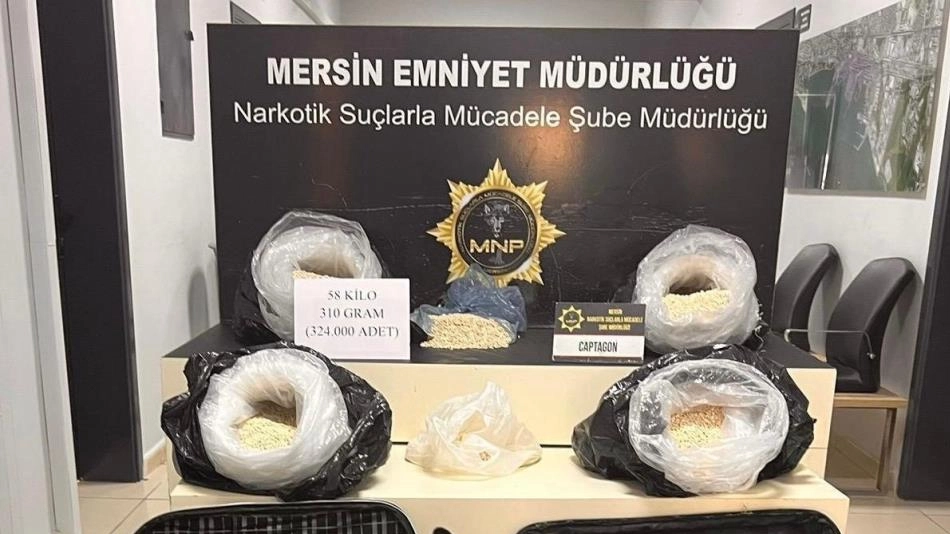 Mersin'de uyuşturucu ile mücadele: 49 şüpheli tutuklandı