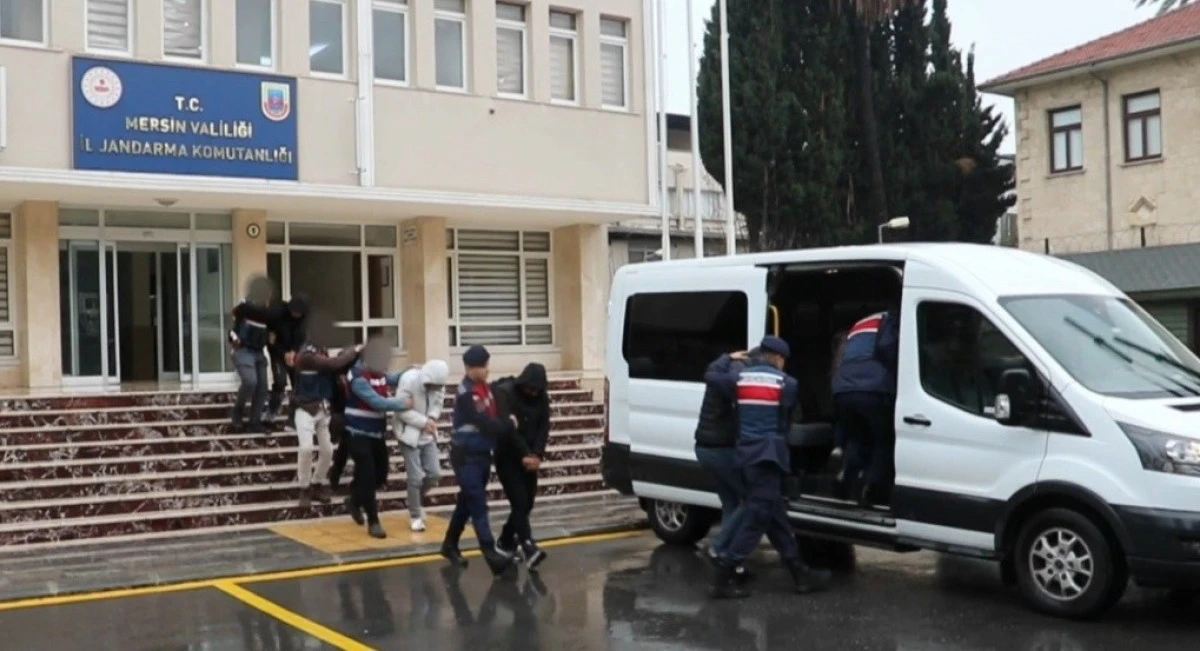 Mersin'de yasa dışı bahis operasyonu: 9 tutuklama