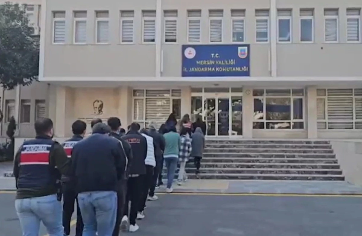 Mersin'de yasadışı bahis operasyonu: 12 tutuklama