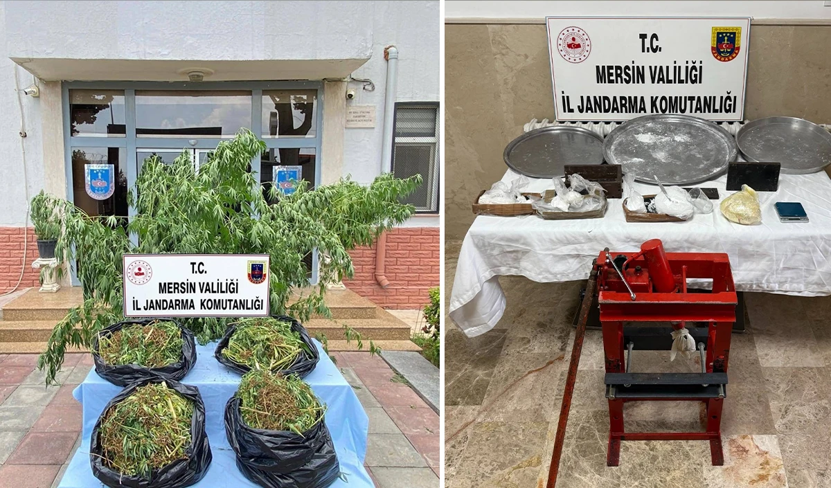 Mersin’de zehir tacirlerine darbe