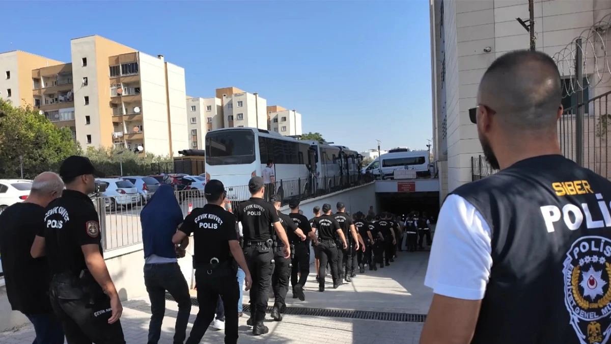 Mersin'deki 7 milyar 640 milyon TL'lik yasa dışı bahis operasyonunda 30 tutuklama