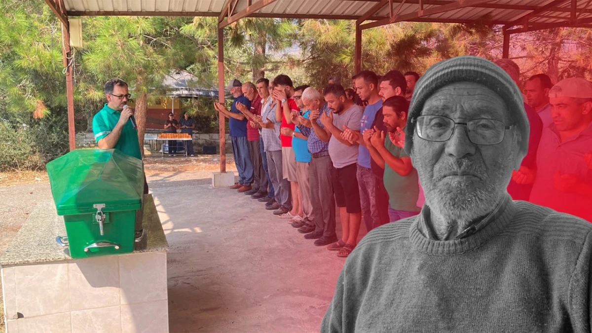 Mersin'deki kasklı dehşette hayatını kaybeden yaşlı adam toprağa verildi