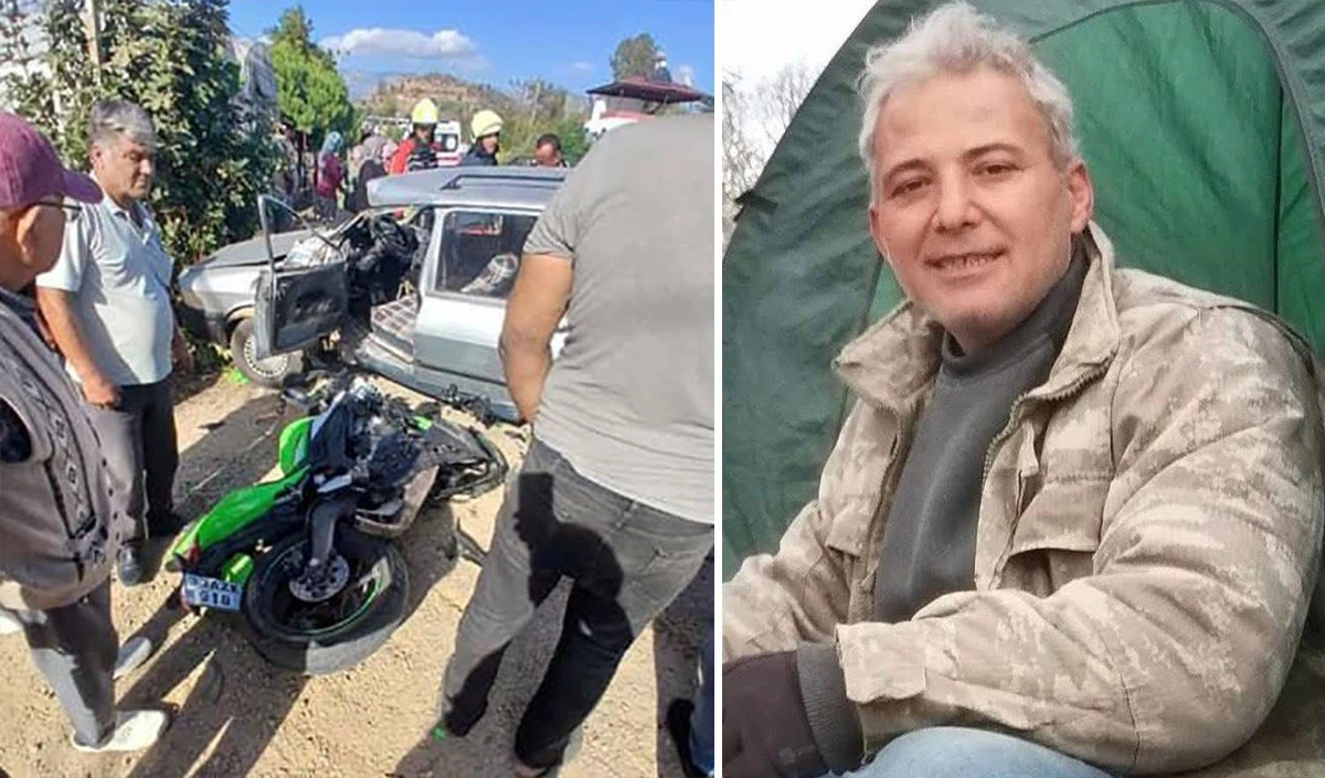 Mersin'deki kazada motosiklet sürücüsünün ardından otomobil sürücüsü de hayatını kaybetti