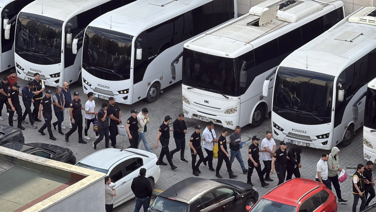 Mersin'deki yasa dışı bahis operasyonunda 66 tutuklama