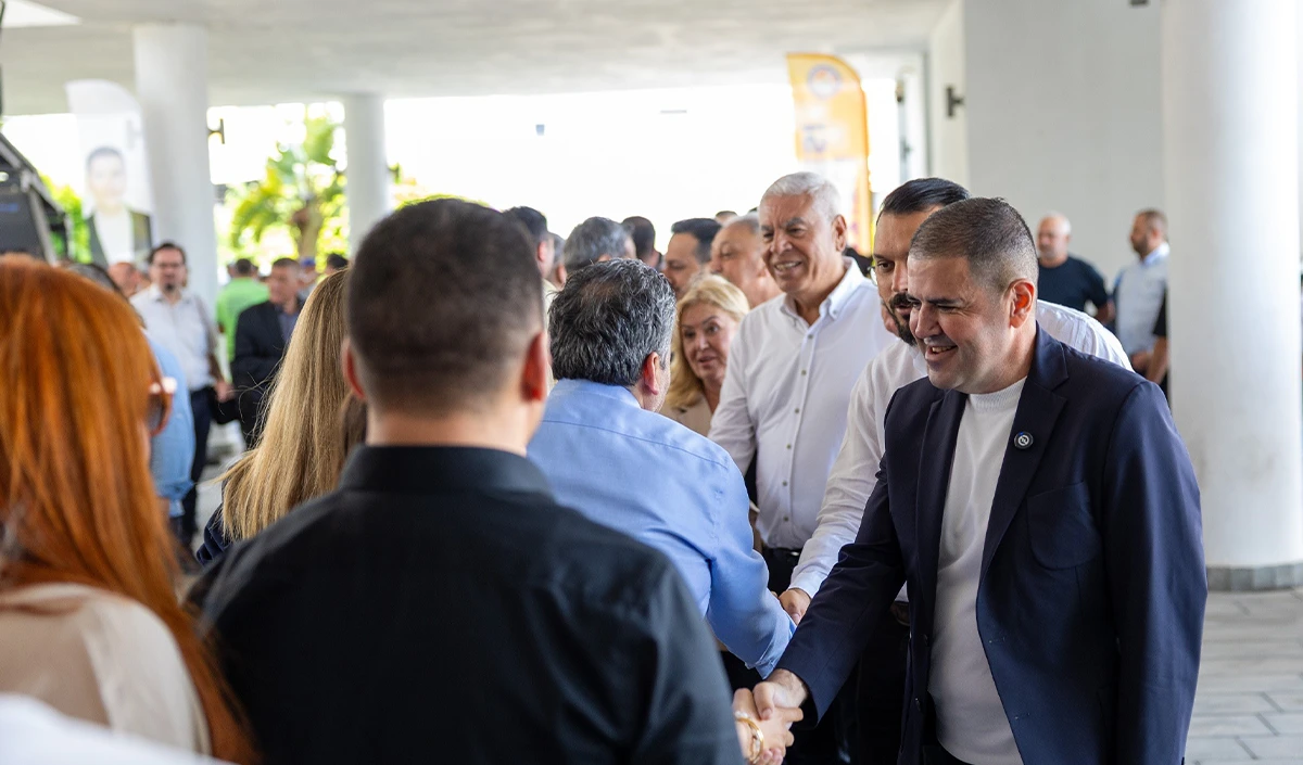 Mezitli&rsquo;de Başkan Tuncer personelle bayramlaştı