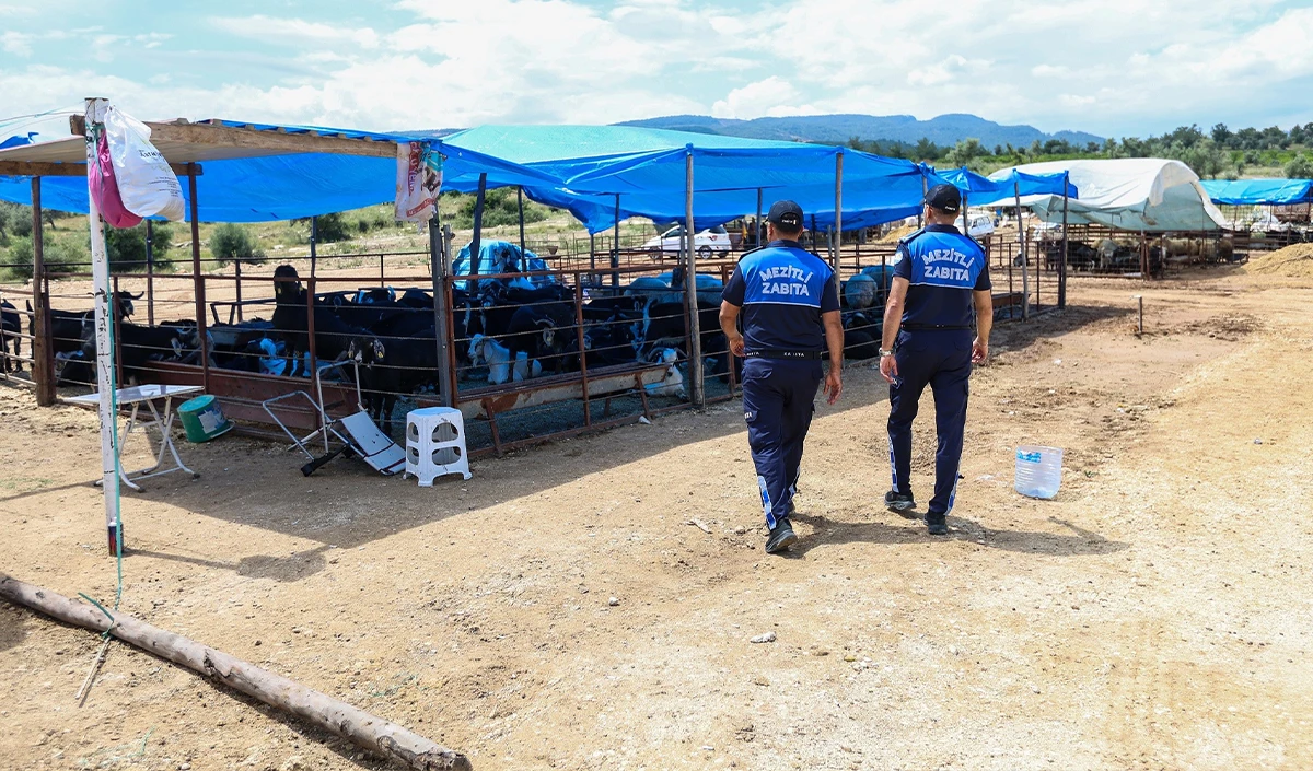 Mezitli&rsquo;de Kurban Bayramı &ouml;ncesi sıkı denetim