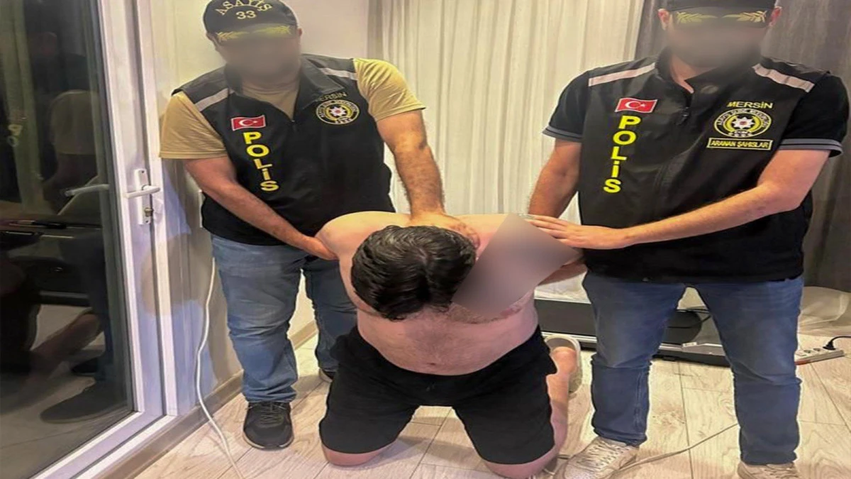 MİT tespit etti, kırmızı b&uuml;ltenle aranan uluslararası uyuşturucu ka&ccedil;ak&ccedil;ısı Mersin'de yakalandı