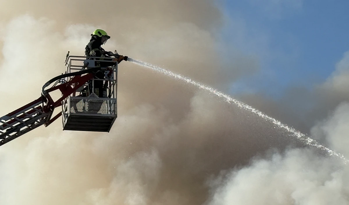  M&uuml;stakil evde korkutan yangın
