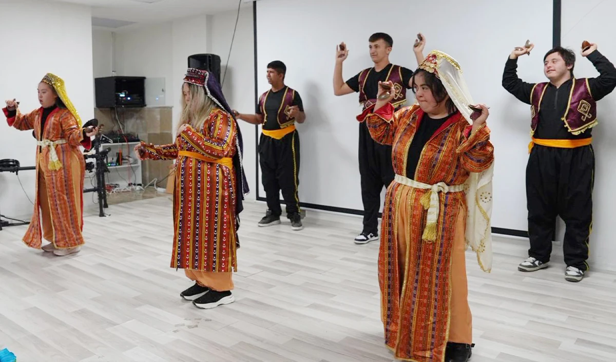  Özel bireylerin etkinliği renkli anlara sahne oldu