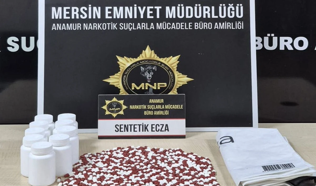 Sentetik haplarla yakalanan ş&uuml;pheli tutuklandı