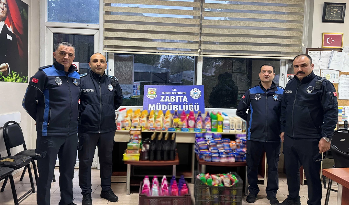  Tarsus Belediyesinden gıda güvenliği denetimi