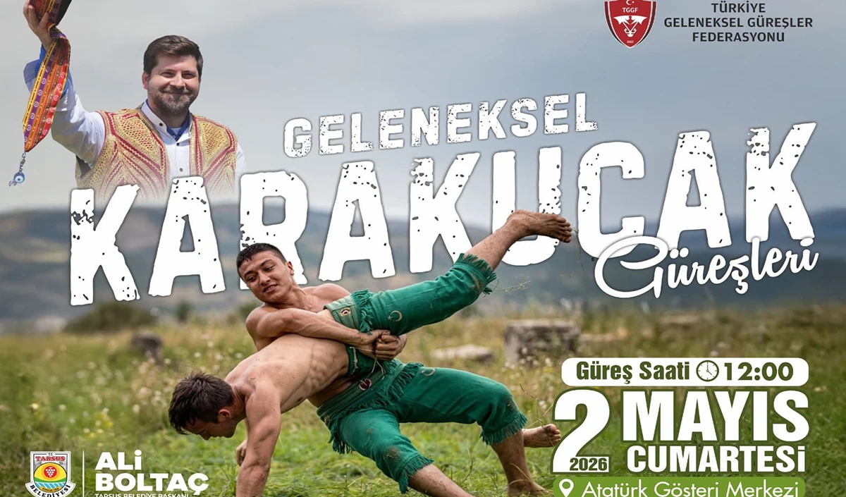 Tarsus&rsquo;ta 400&rsquo;&uuml; aşkın g&uuml;reş&ccedil;i er meydanına &ccedil;ıkacak