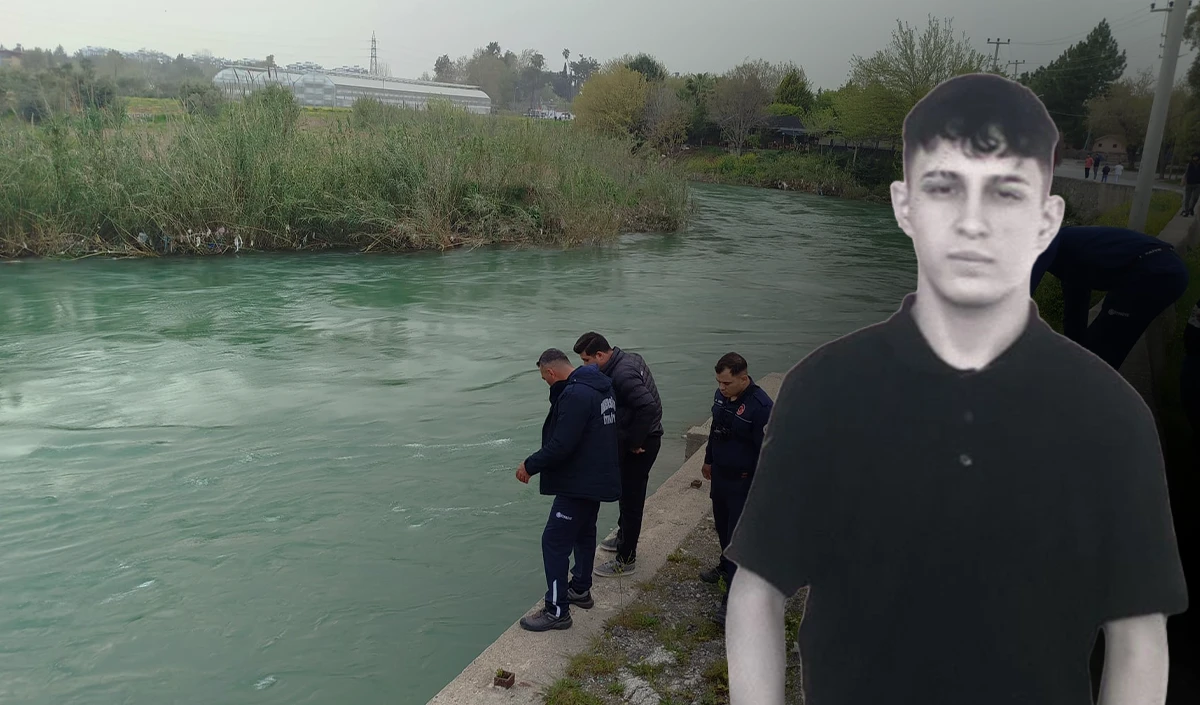 Tarsus'ta suya atlayan &ccedil;ocuk kayboldu: Arama &ccedil;alışması devam ediyor